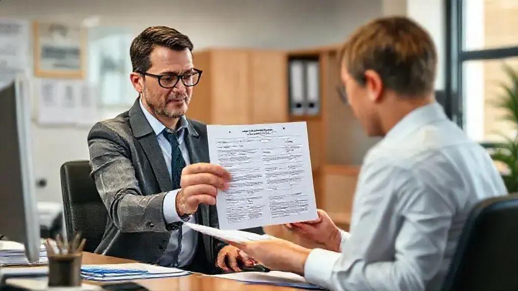 Como a empresa deve proceder ao receber um atestado