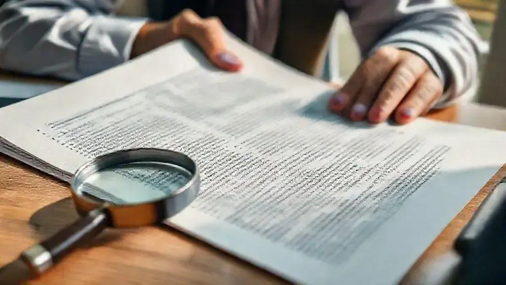 Como identificar falta de clareza e ilegibilidade nas cláusulas
