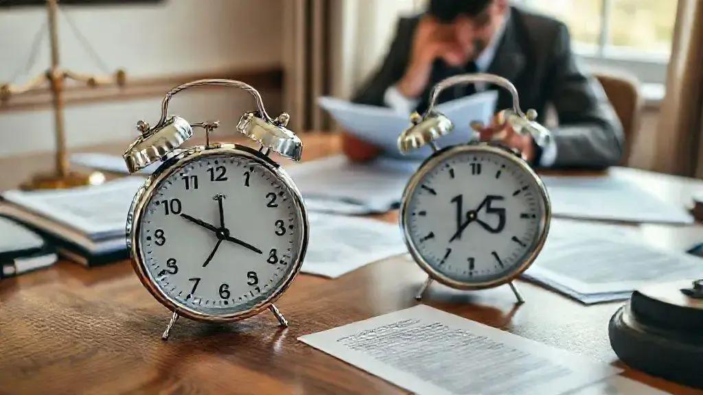 Diferença entre prazo de 5 dias e prazo de 15 dias