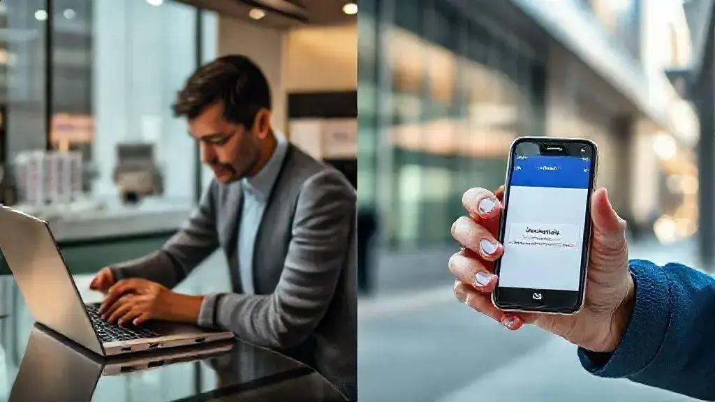 Diferenças entre desbloqueio bancário e em redes sociais