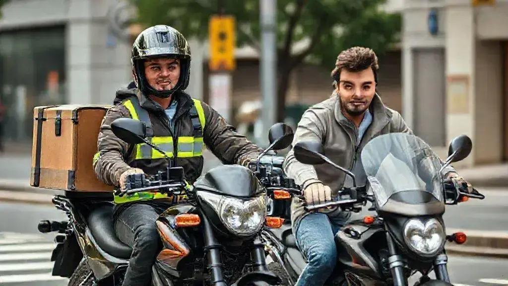 Diferenciação entre motoboy e motociclista na legislação