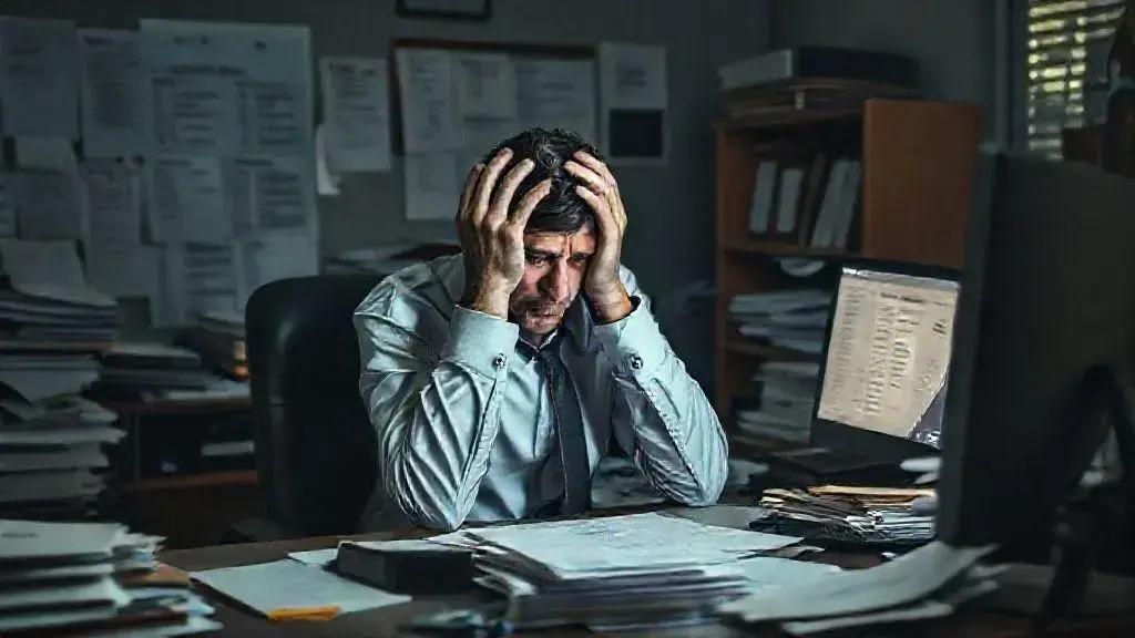 pressão no trabalho ansiedade: saiba os riscos e seus direitos legais envolvidos