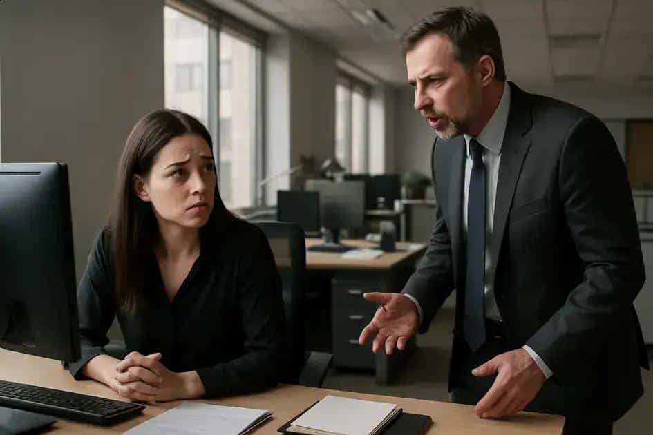 Meu chefe me chama de lerda: isso é assédio moral? saiba o que fazer
