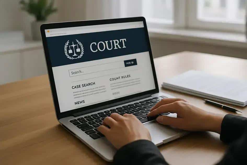 Passo a passo para consultar no site do tribunal
