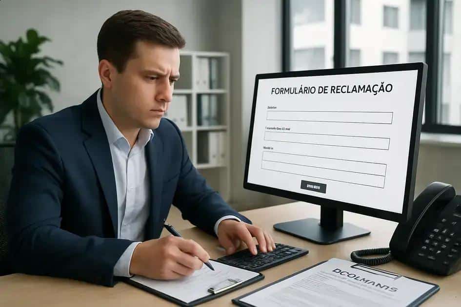 Passos para registrar denúncias e reclamações