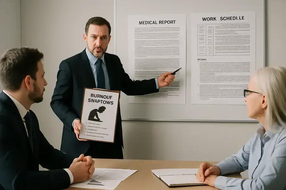 Como comprovar o vínculo entre burnout e ambiente de trabalho