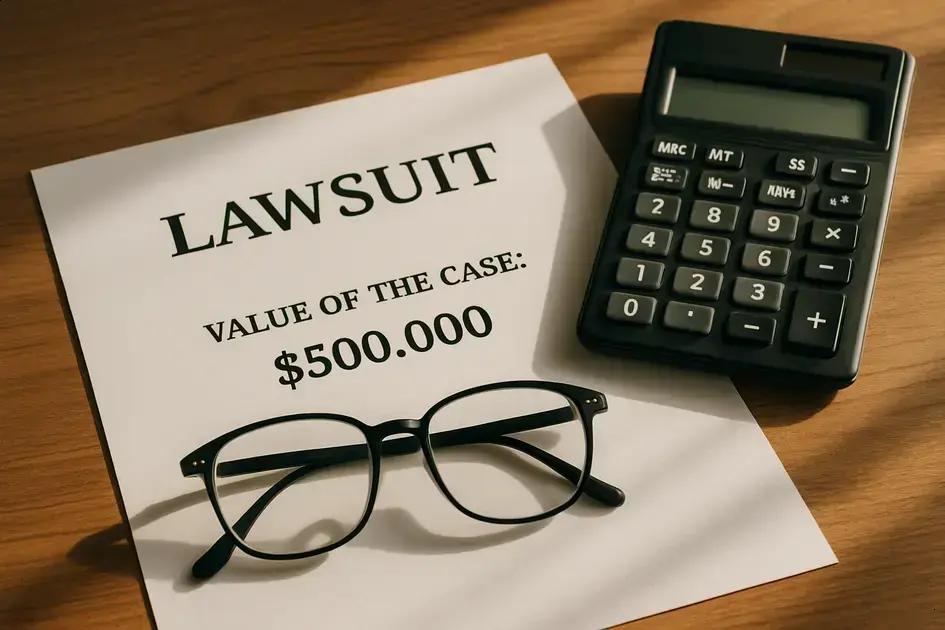 como o valor da causa influencia nos custos do processo