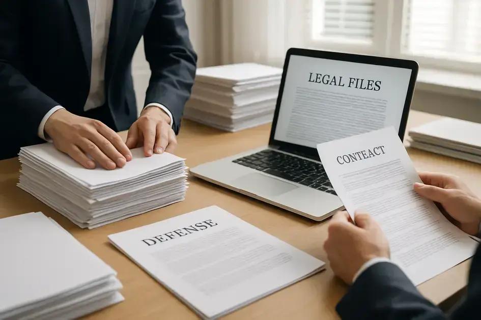 como preparar a documentação necessária para o advogado