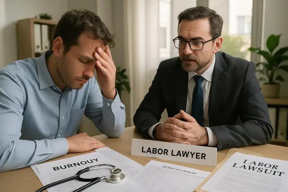 Passos para ingressar com ação trabalhista por burnout
