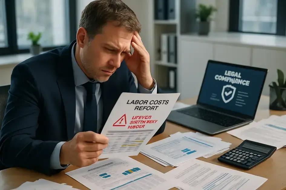 Principais riscos de não controlar horas extras adequadamente