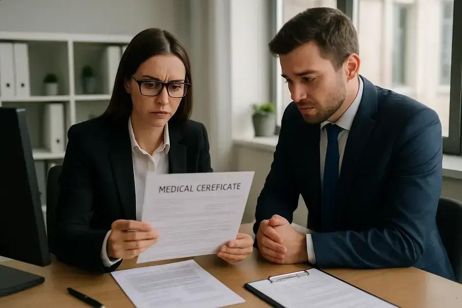 Quando a empresa pode recusar um atestado particular Quando a empresa pode recusar um atestado particular