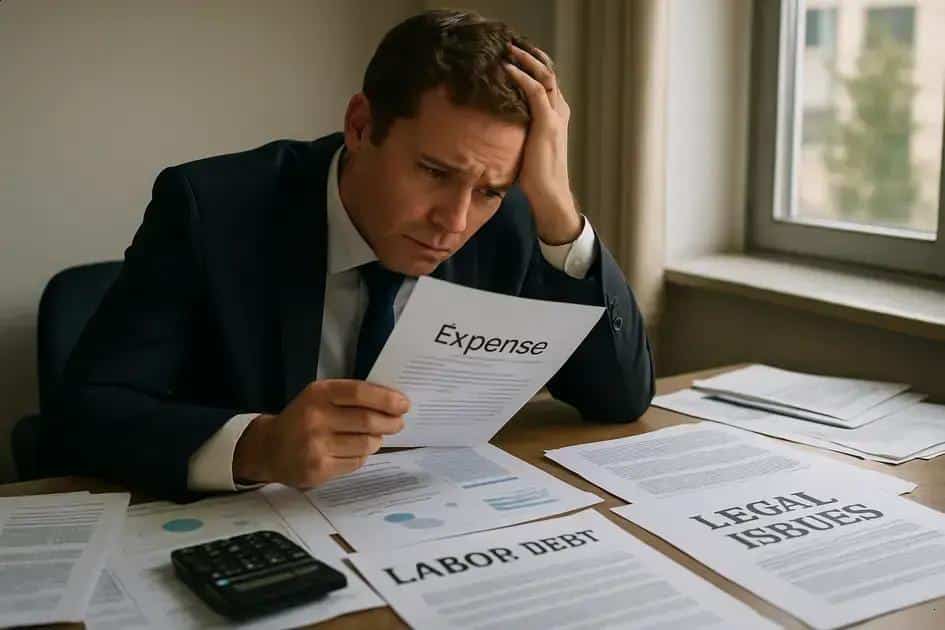 Consequências do passivo trabalhista para sua empresa