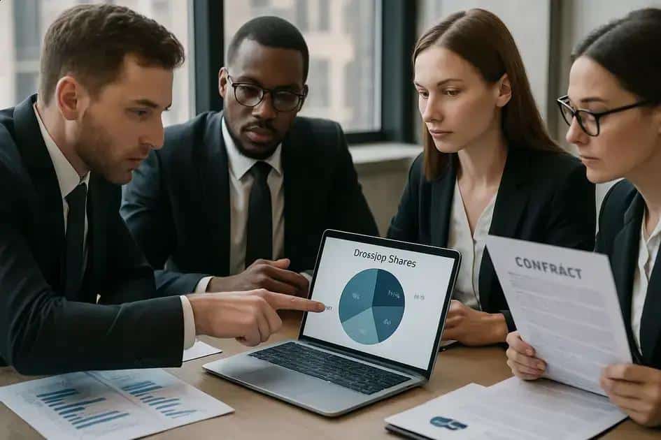 Erros na definição de participação dos sócios