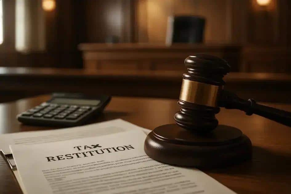 Como a restituição é garantida judicialmente