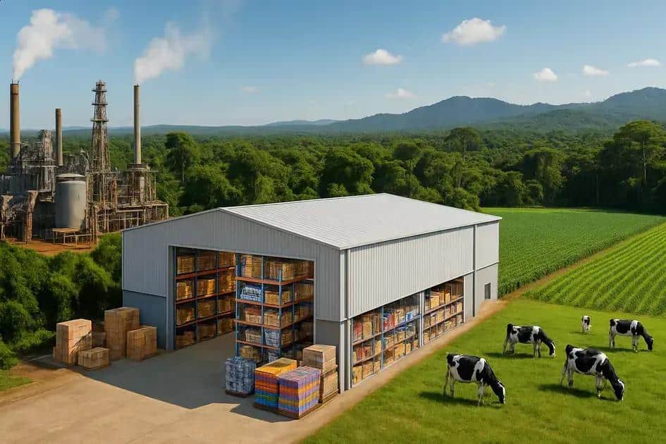 Diferenças entre os polos industrial, comercial e agropecuário