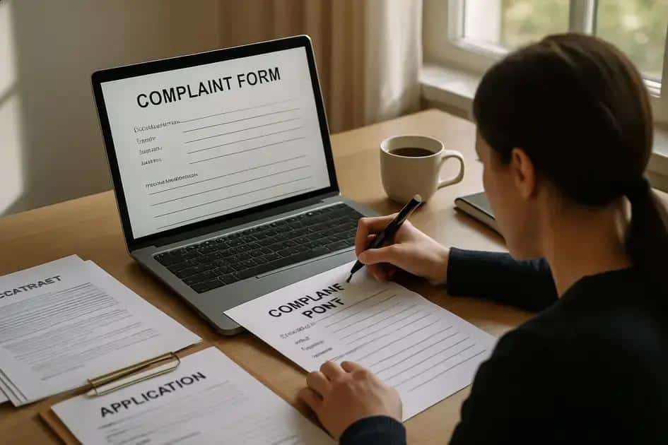 Passo a passo para registrar uma reclamação formal Passo a passo para registrar uma reclamação formal