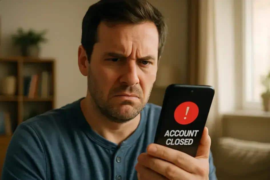 Sua conta foi encerrada sem aviso prévio? Entenda seus direitos