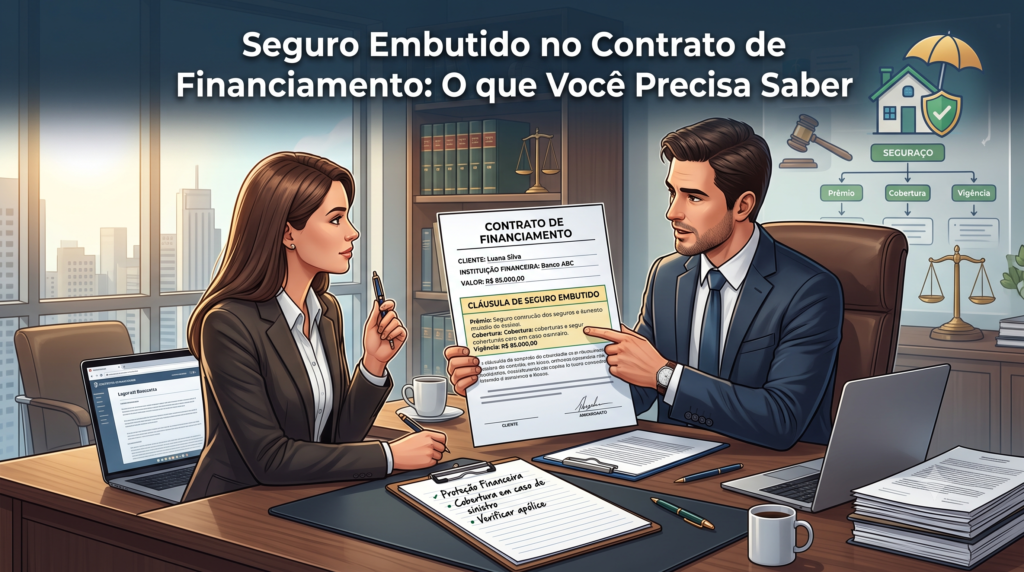 seguro embutido no contrato de financiamento